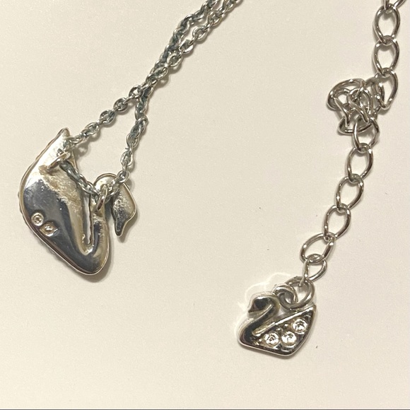 Swarovski Iconic Black Swan Necklace - Picture 7 of 9